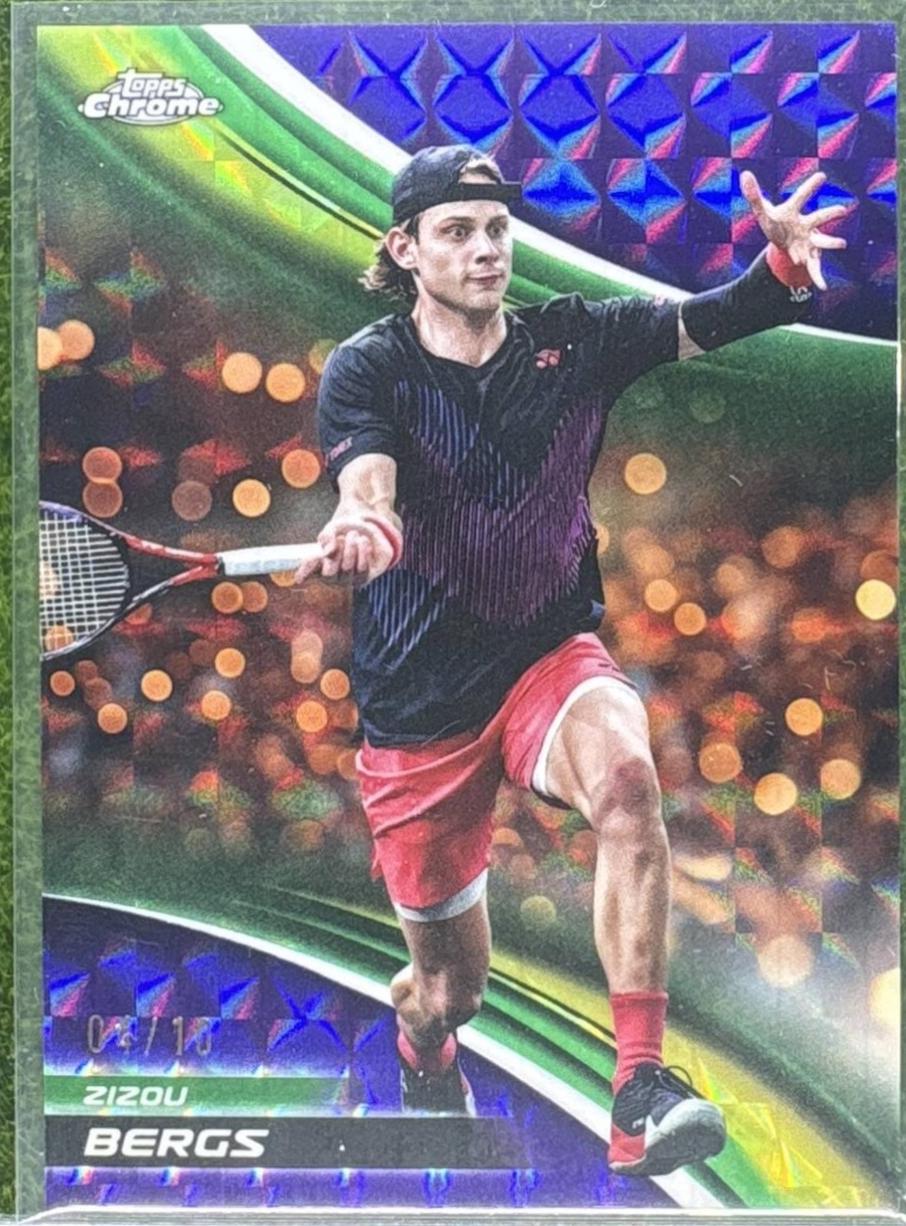Zizou Bergs [Purple Geometric Refractor] #90