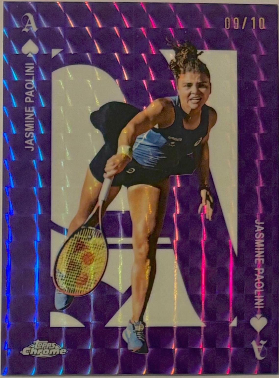 Jasmine Paolini [Purple Geometric] #ACE-29