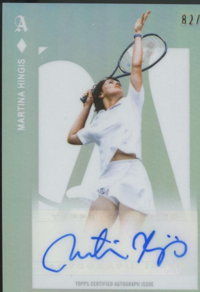 Martina Hingis [Refractor] #AA-MH