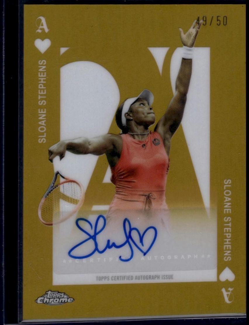 Sloane Stephens [Gold Refractor] #AA-SS