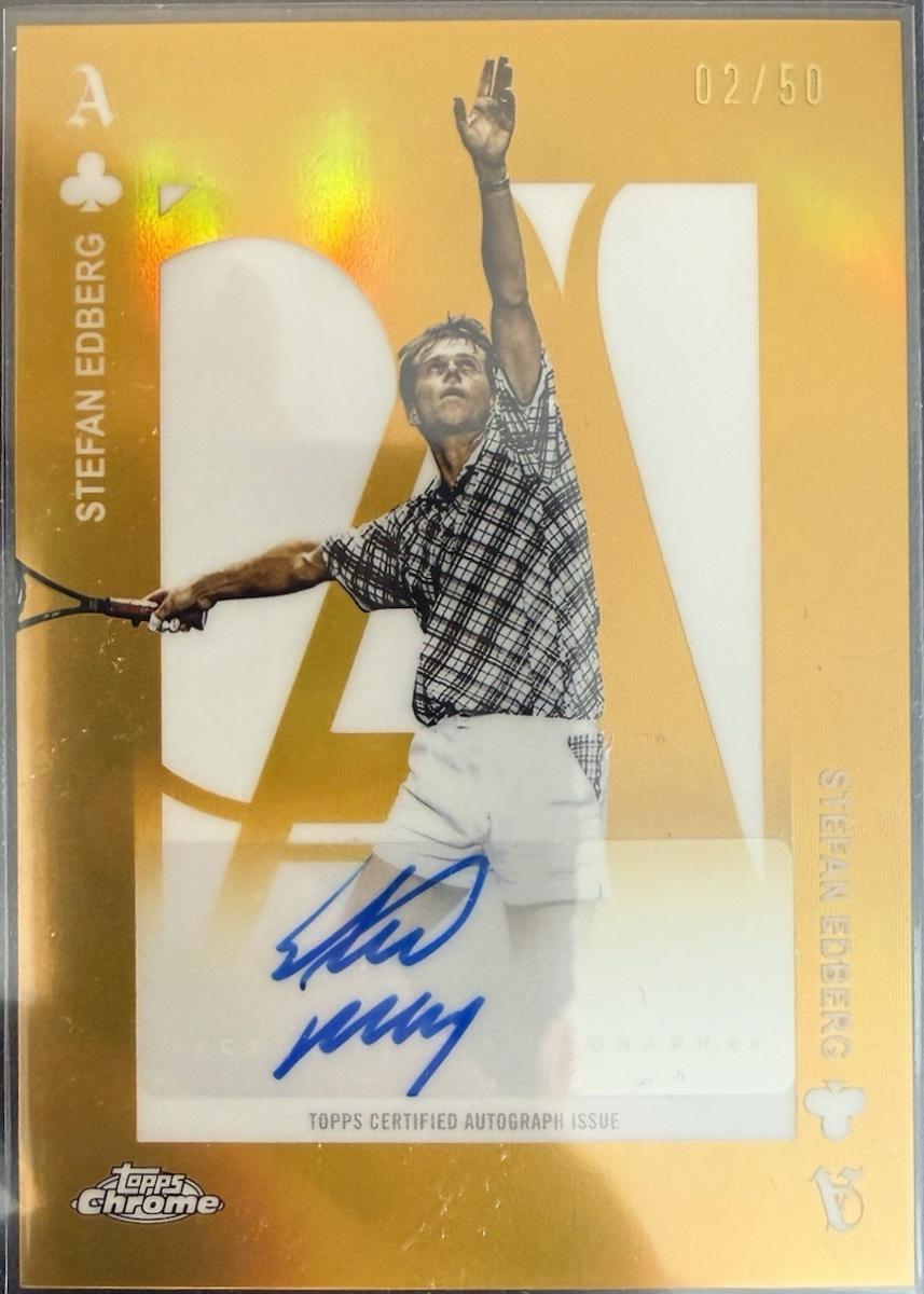 Stefan Edberg [Gold Refractor] #AA-SE
