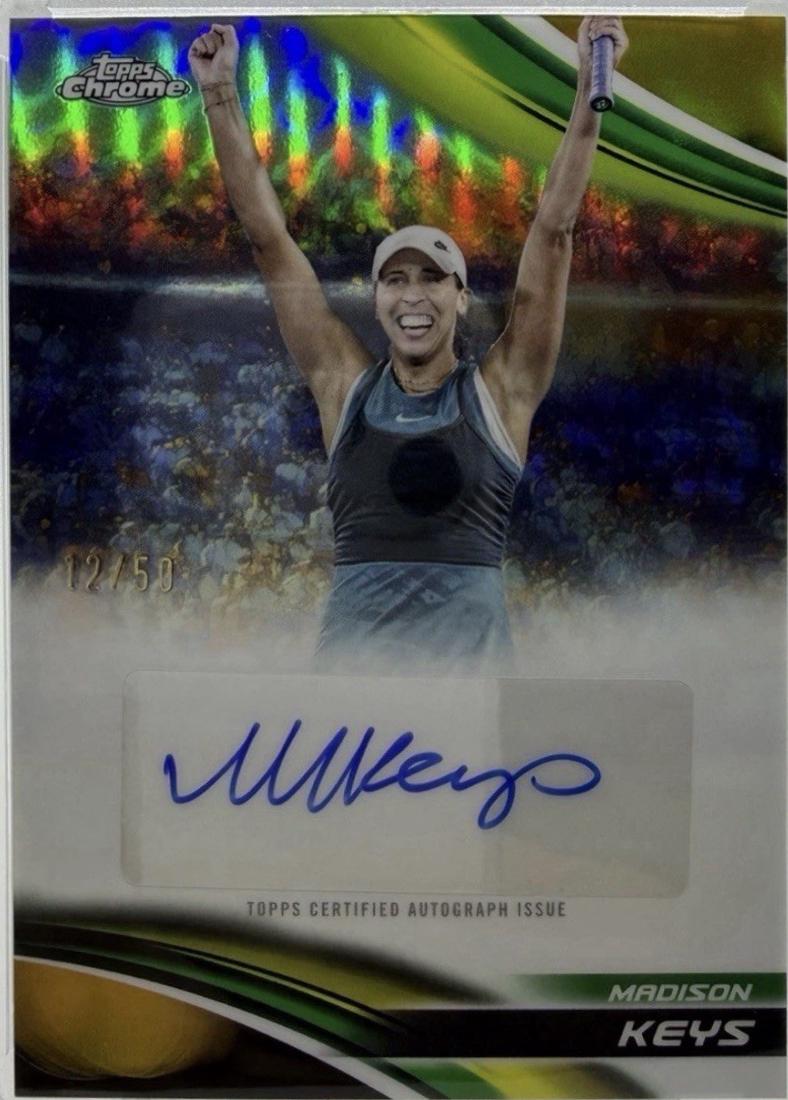 Madison Keys [Gold Refractor] #CA-MKS