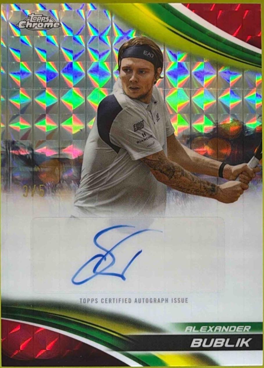 Alexander Bublik [Red Refractor] #CA-ABK