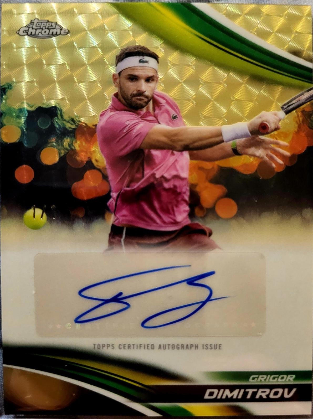 Grigor Dimitrov [Superfractor] #CA-GDV