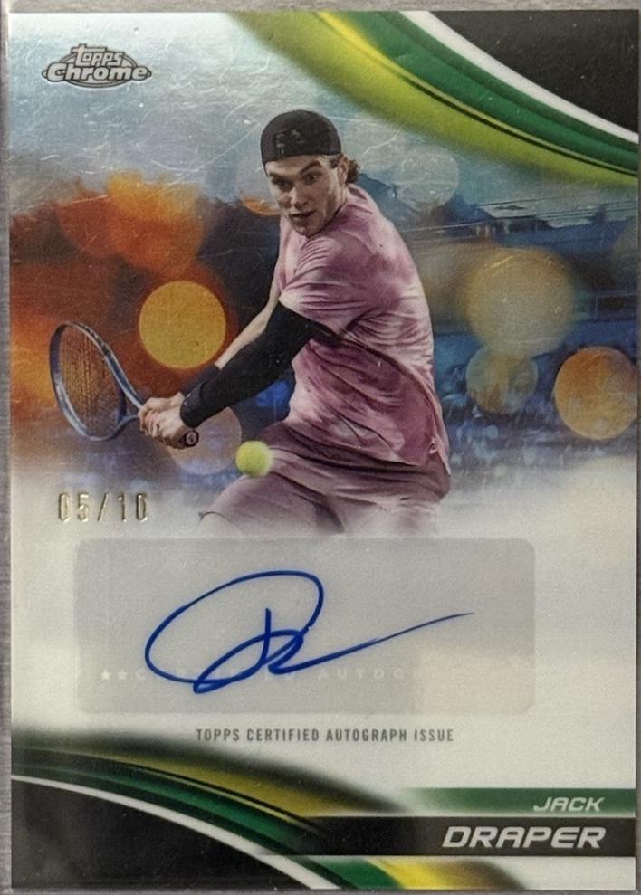 Jack Draper [Black Refractor] #CA-JDR