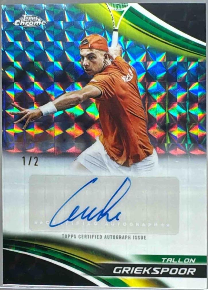 Tallon Griekspoor [Black Geometric Refractor] #CA-TGR