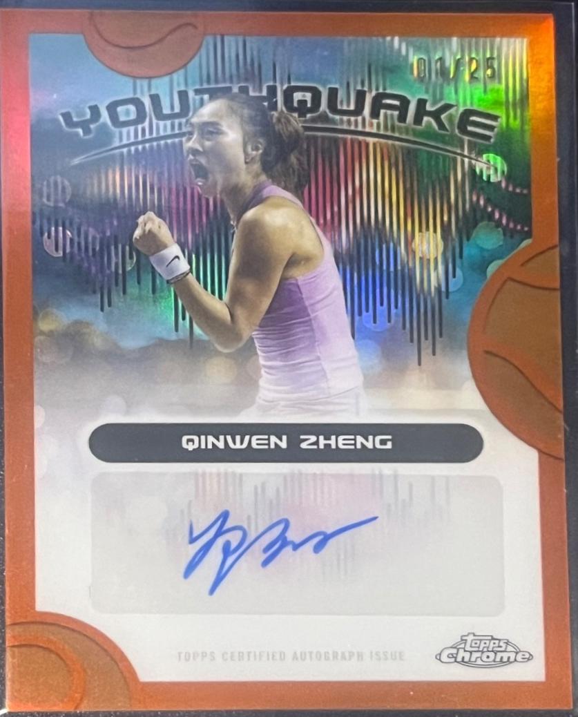Qinwen Zheng [Orange Refractor] #YS-QZ