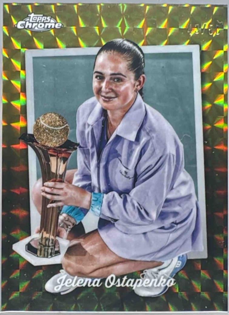 Jelena Ostapenko [Gold Geometric] #CTD-10