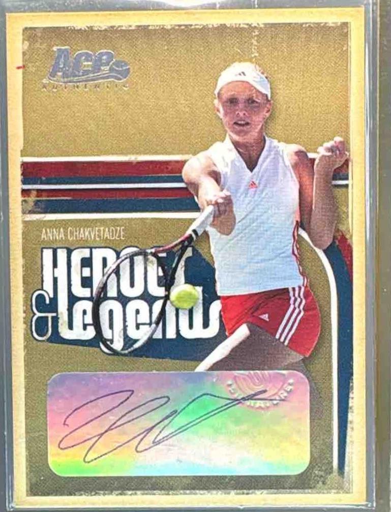 Anna Chakvetadze [Autograph] #11