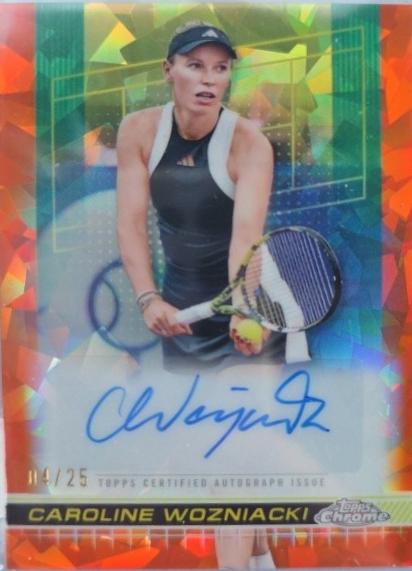 Caroline Wozniacki [Orange Refractor] #TCA-CWI