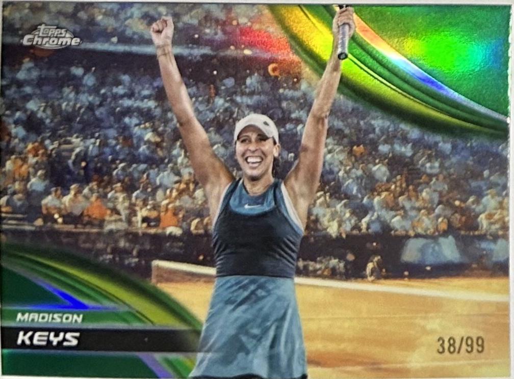 Madison Keys [Green Refractor] #33