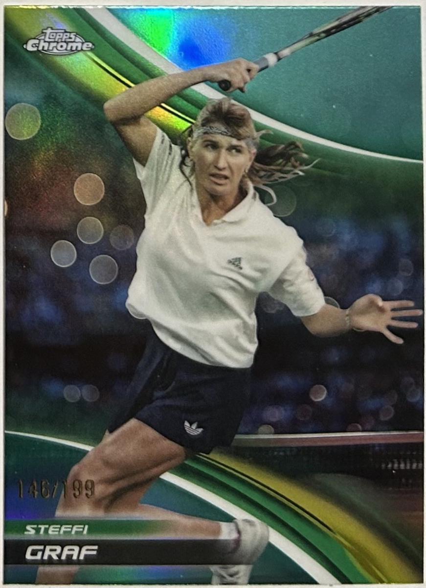 Steffi Graf [Aqua Refractor] #245