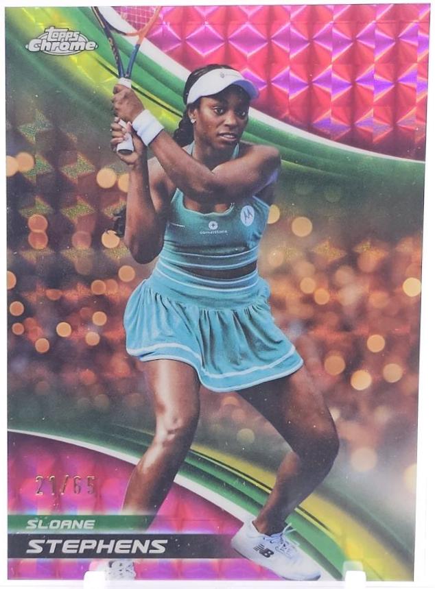 Sloane Stephens [Pink Geometric Refractor] #102