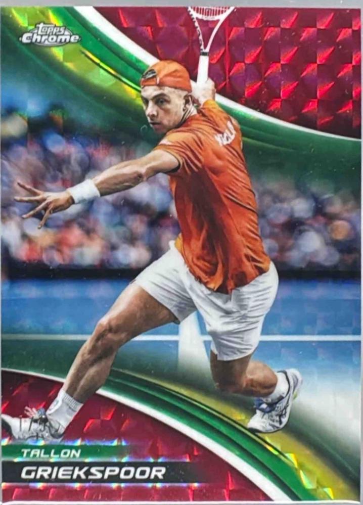 Tallon Griekspoor [Red Geometric Refractor] #52