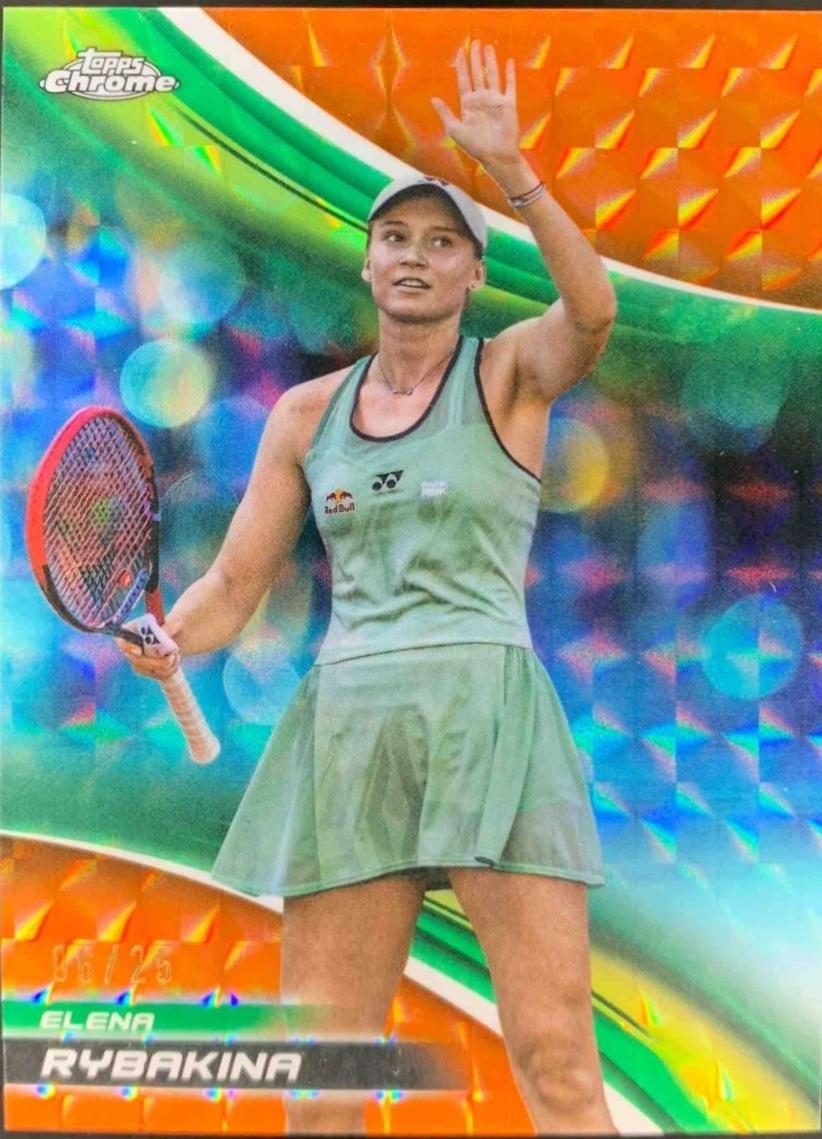 Elena Rybakina [Orange Geometric Refractor] #4