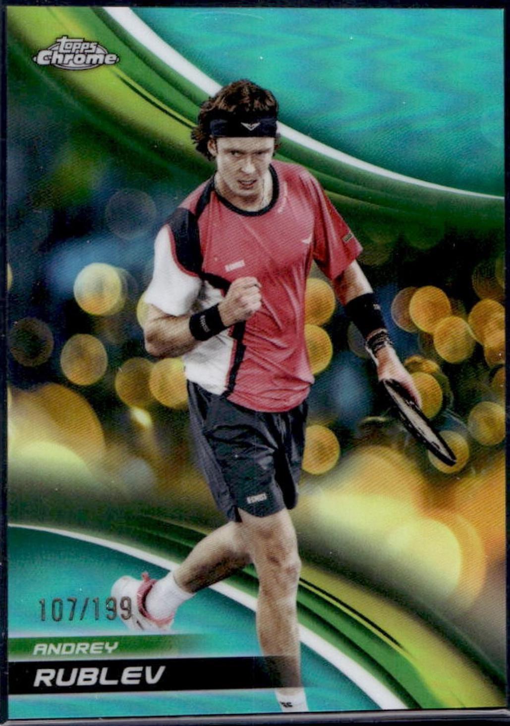 Andrey Rublev [Aqua Refractor] #7