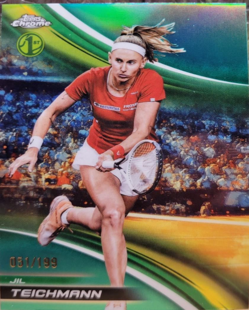 Jil Teichmann [Aqua Refractor] #177