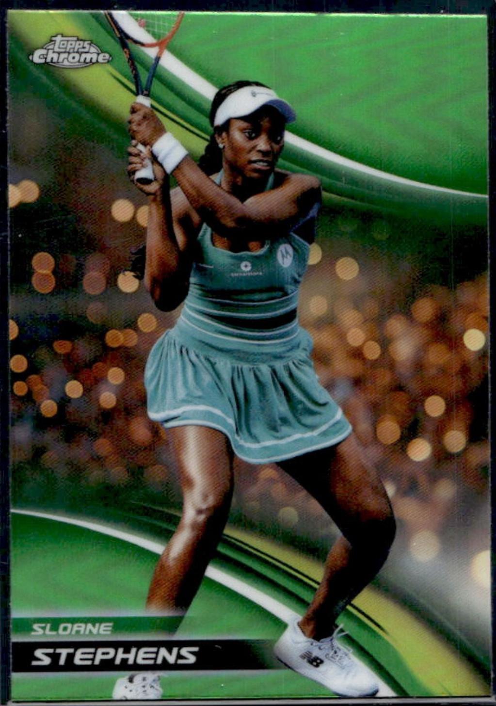 Sloane Stephens [Lime Green Refractor] #102