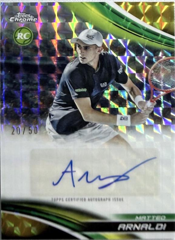 Matteo Arnaldi [Gold Refractor] #CA-MAI