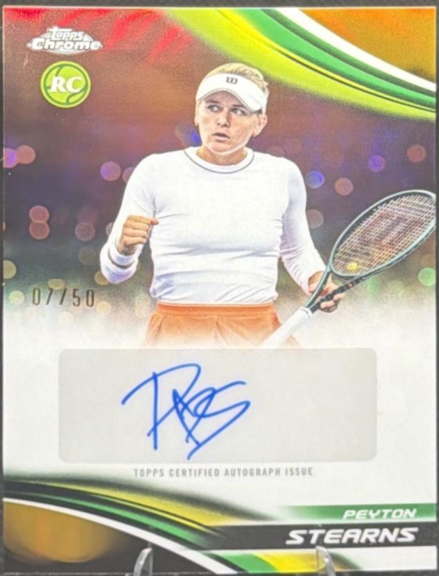 Peyton Stearns [Gold Refractor] #CA-PSS