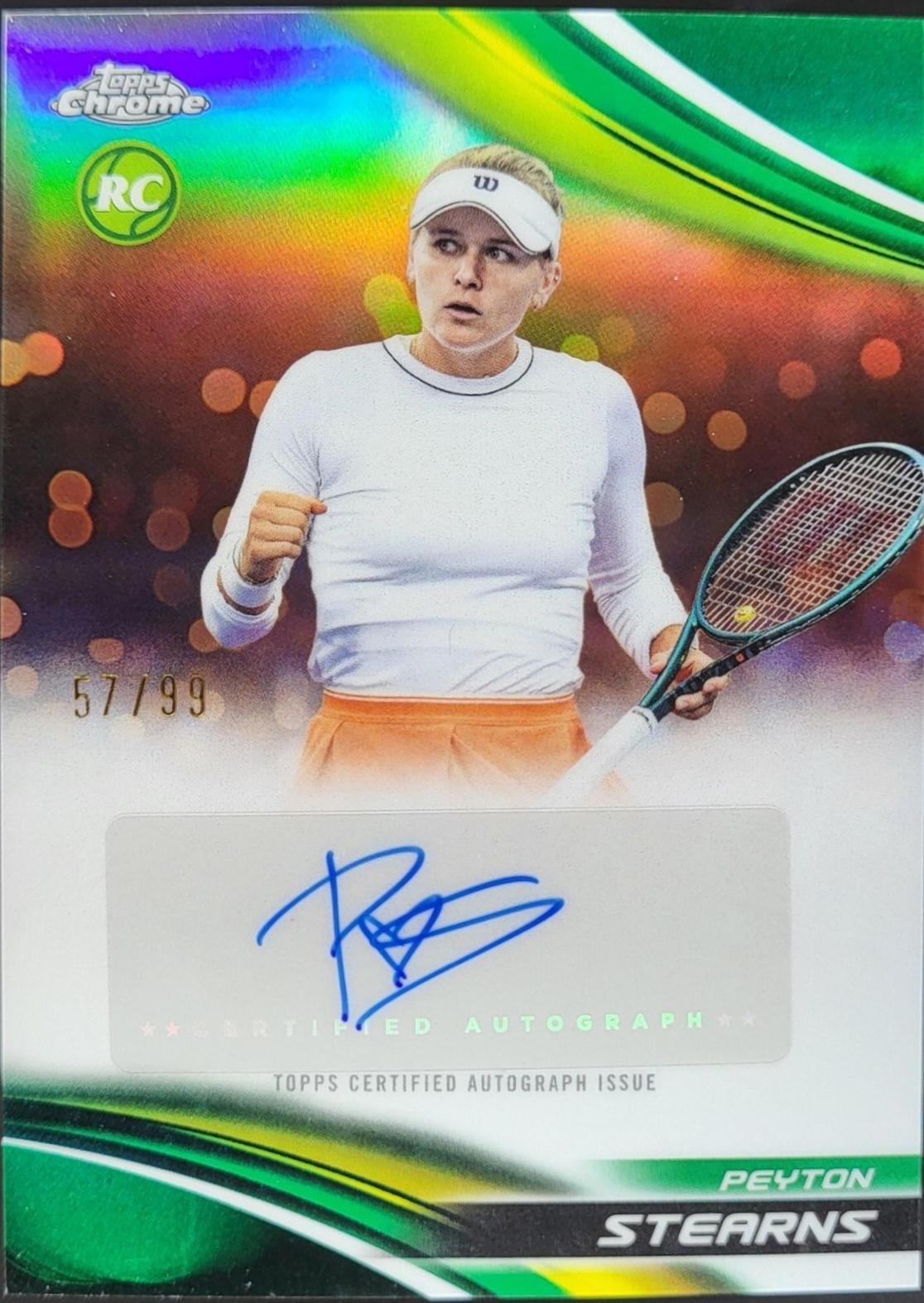 Peyton Stearns [Green Refractor] #CA-PSS