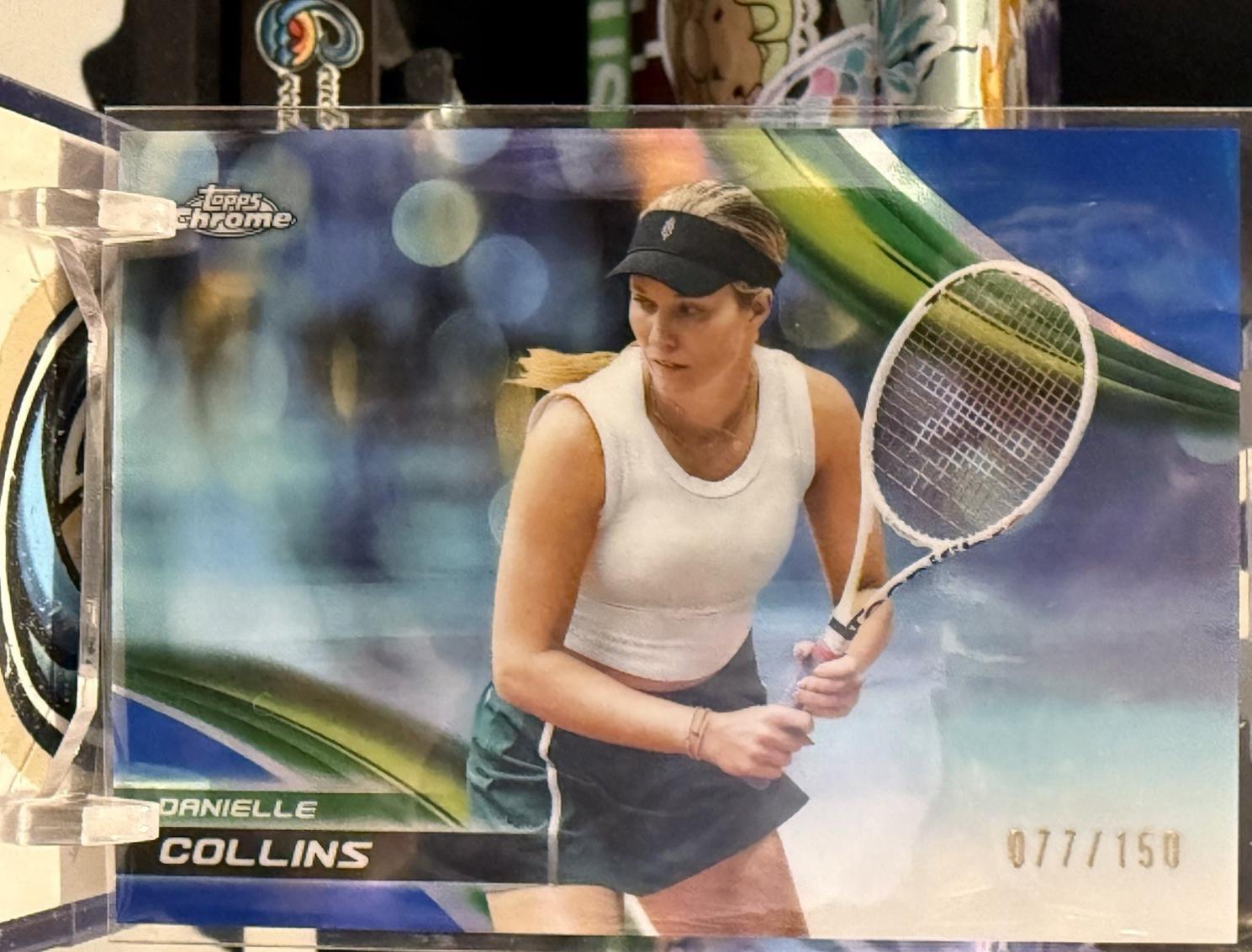 Danielle Collins [Blue Refractor] #15