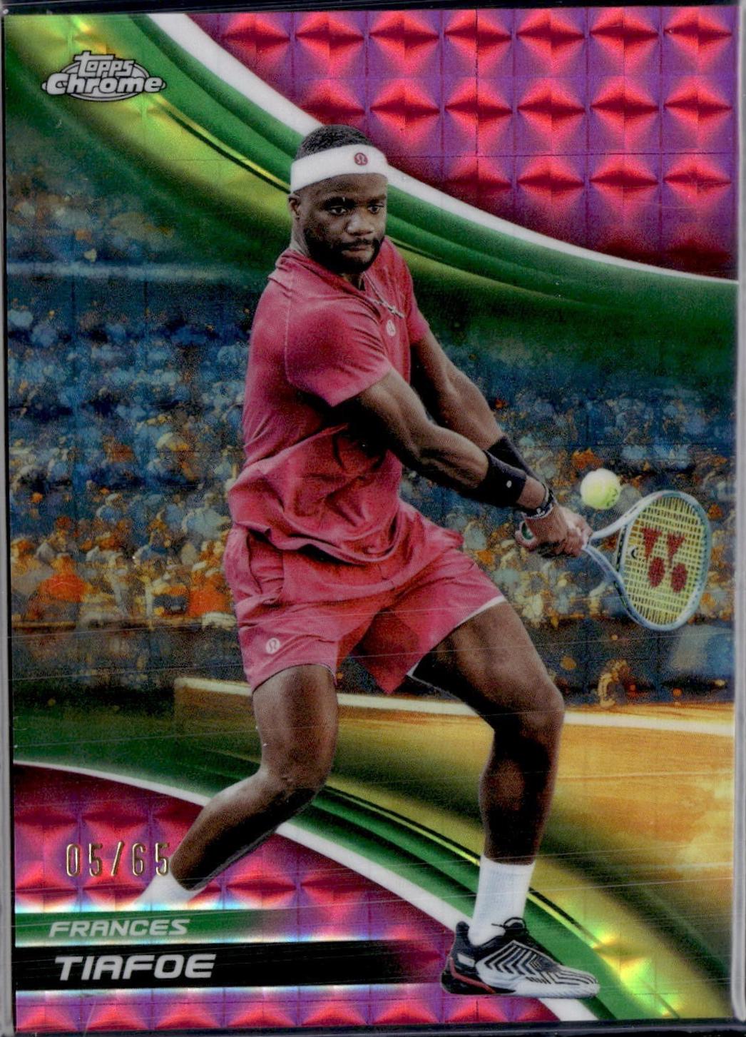 Frances Tiafoe [Pink Geometric Refractor] #22