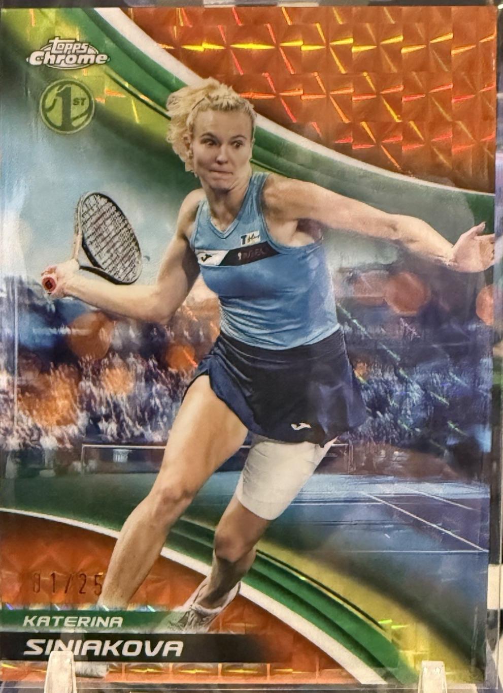 Katerina Siniakova [Orange Geometric Refractor] #71