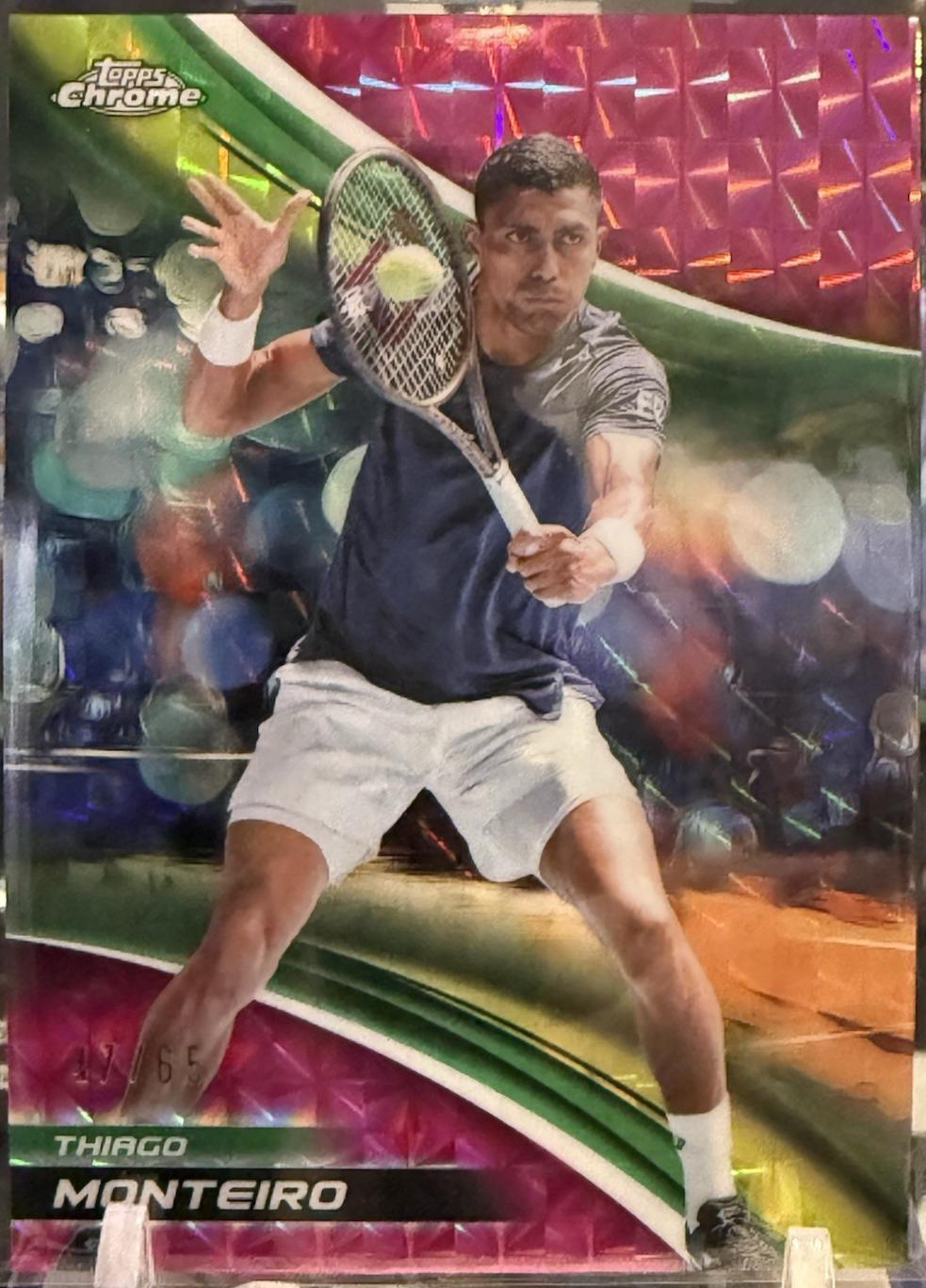 Thiago Monteiro [Pink Geometric Refractor] #125