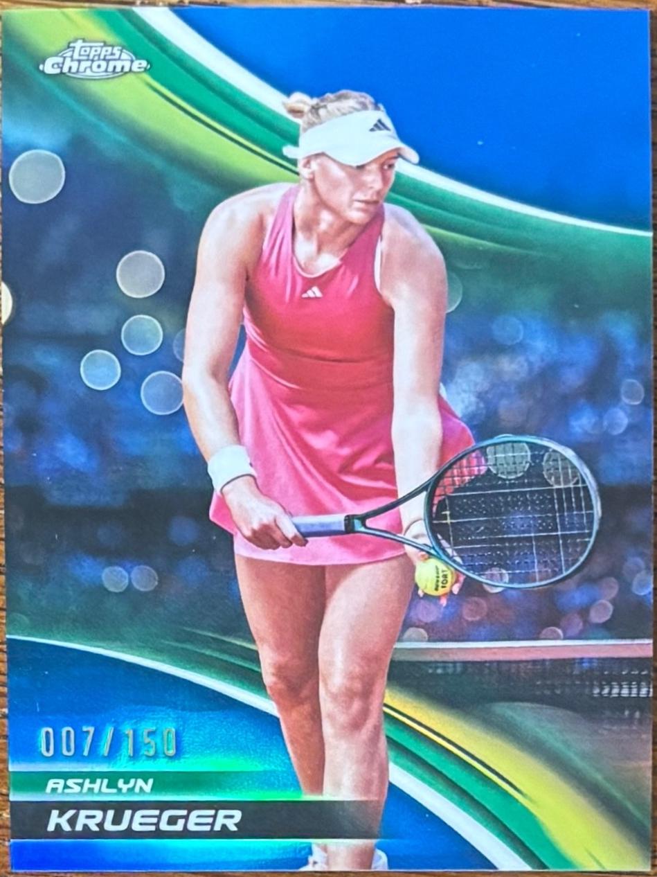 Ashlyn Krueger [Blue Refractor] #89