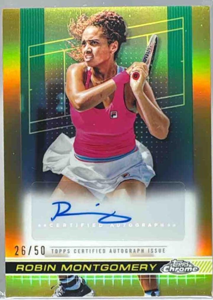 Robin Montgomery [Gold Refractor] #TCA-RMY
