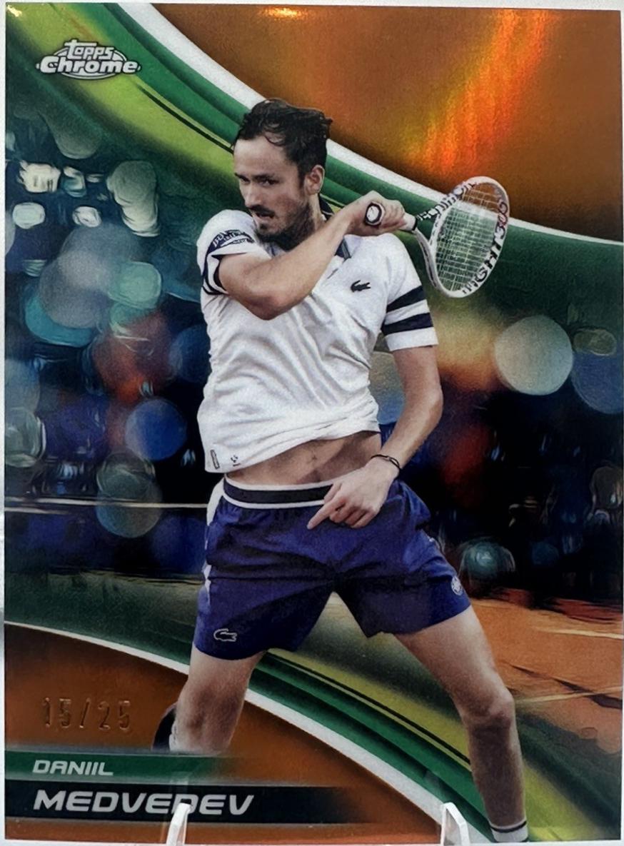 Daniil Medvedev [Orange Refractor] #3