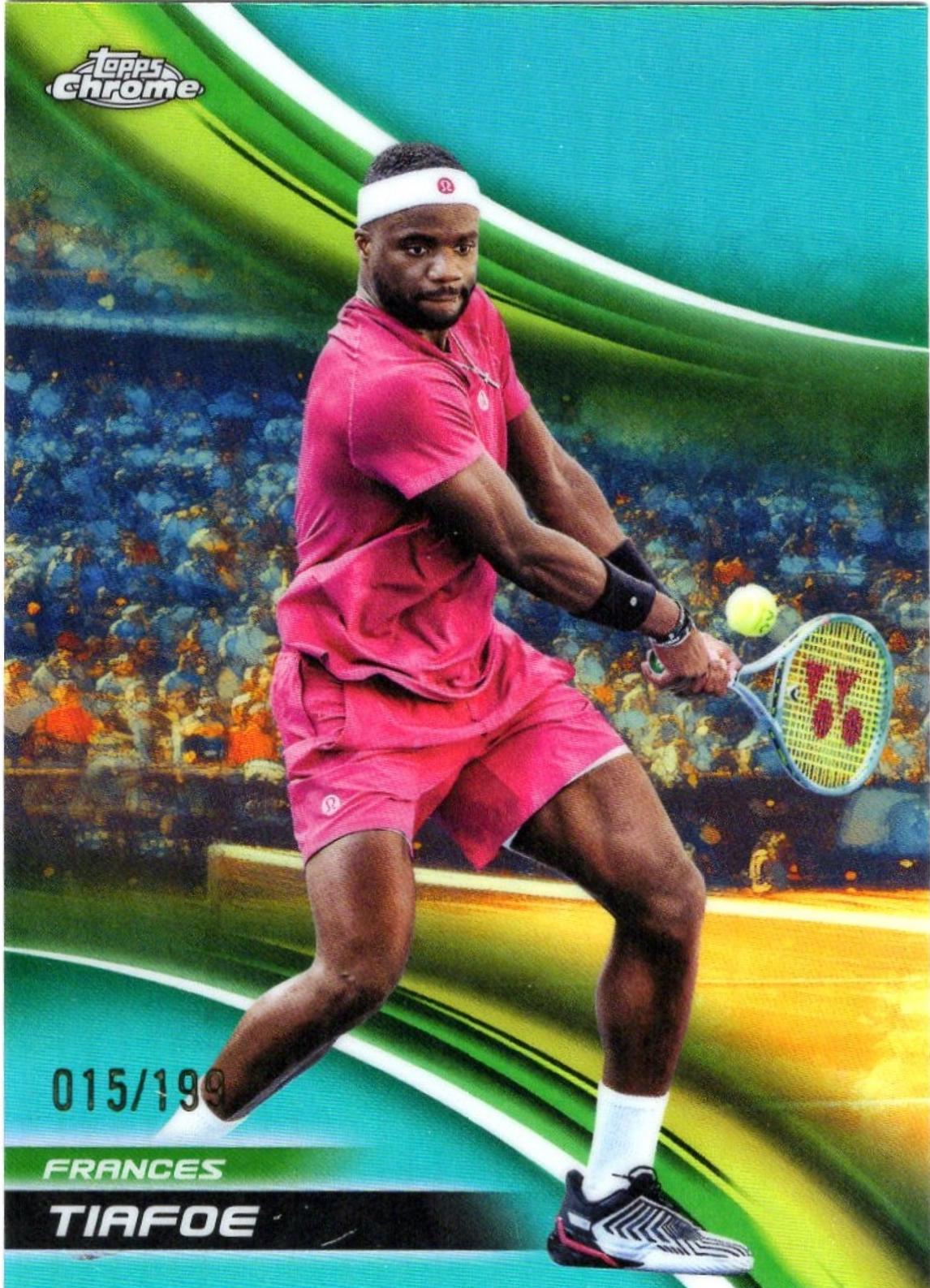 Frances Tiafoe [Aqua Refractor] #22