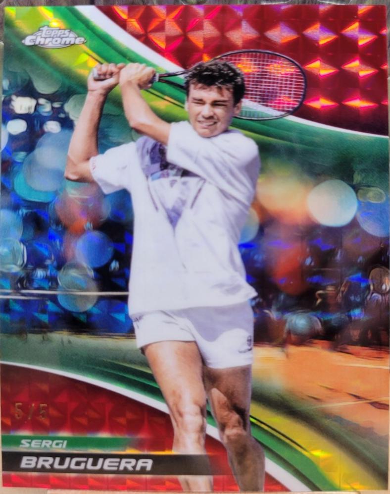 Sergi Bruguera [Red Geometric Refractor] #247