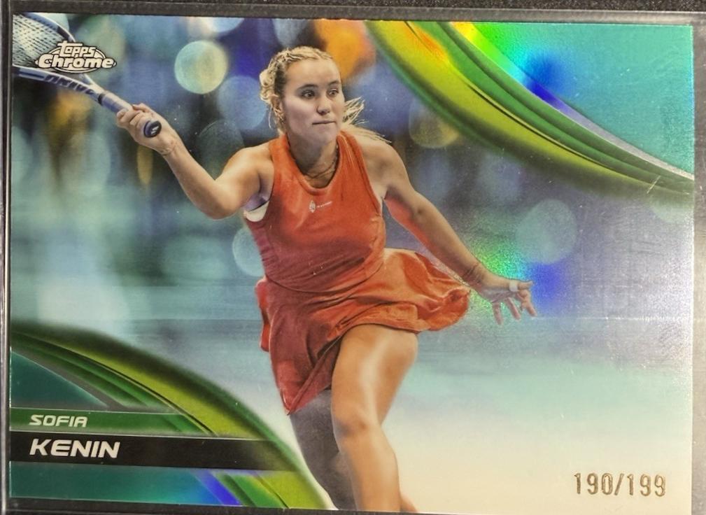 Sofia Kenin [Aqua Refractor] #181