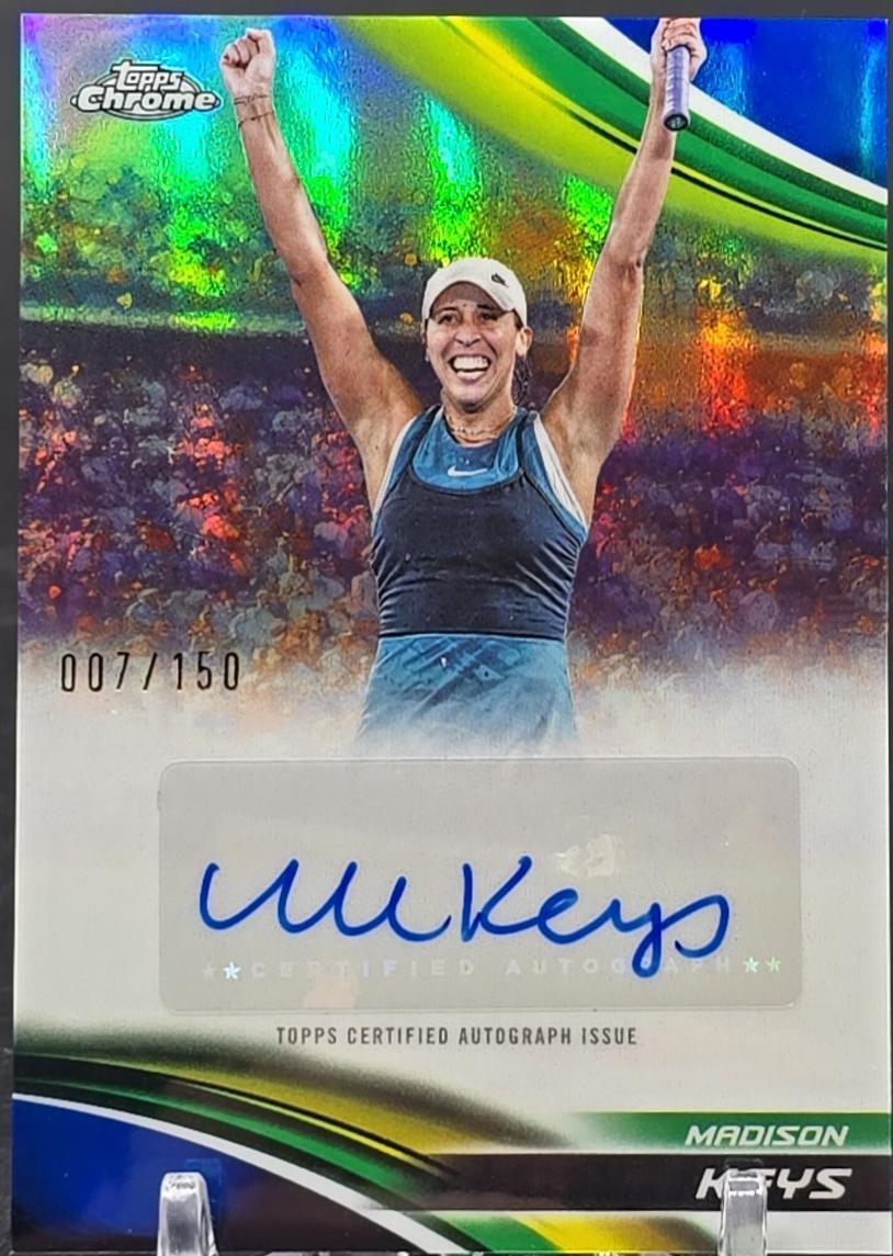 Madison Keys [Blue Refractor] #CA-MKS