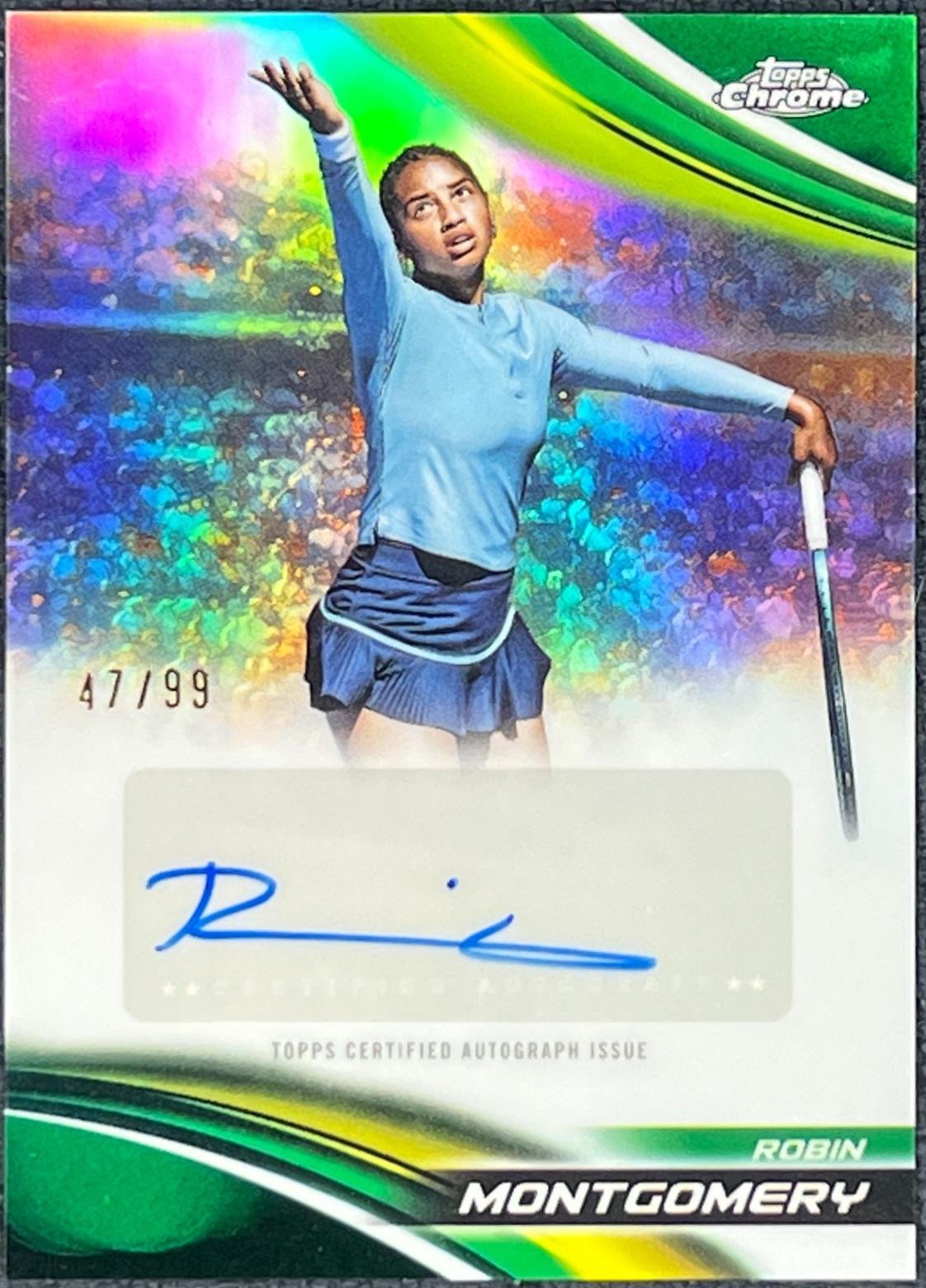 Robin Montgomery [Green Refractor] #CA-RMY