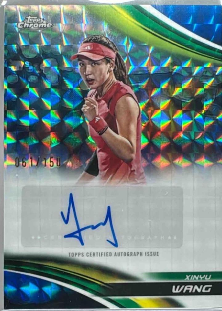 Xinyu Wang [Blue Refractor] #CA-XYW