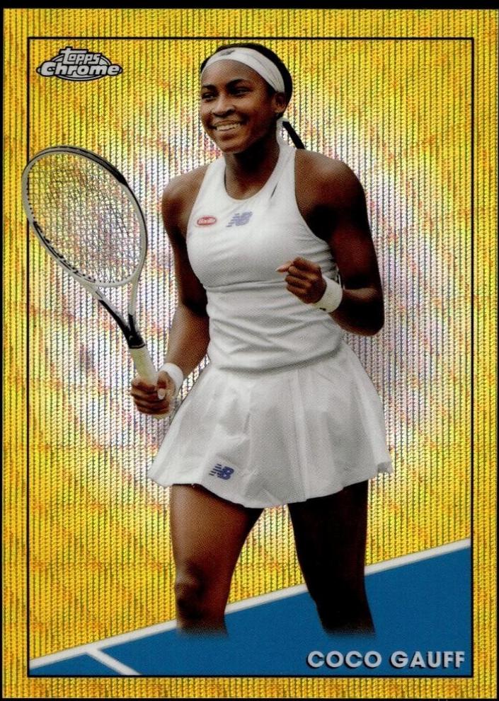 Coco Gauff [Gold Wave] #100