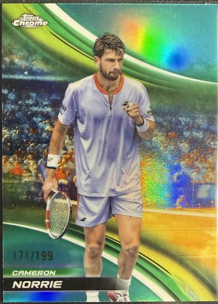 Cameron Norrie [Aqua Refractor] #77