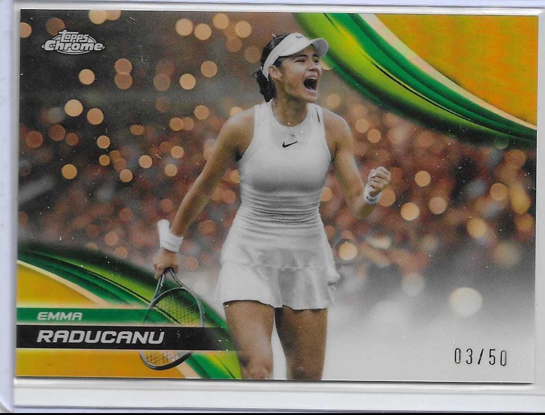 Emma Raducanu [Gold Refractor] #79