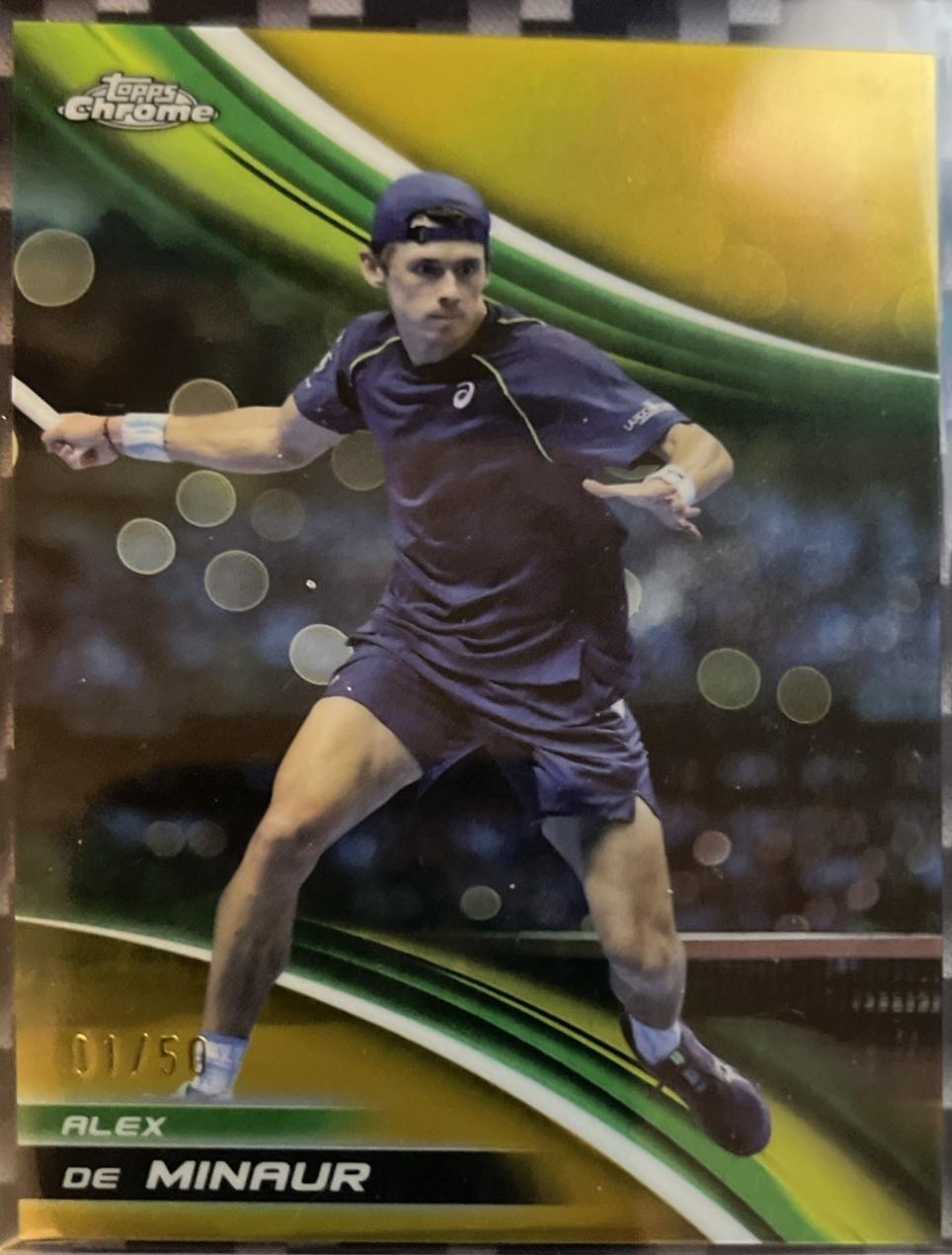 Alex de Minaur [Gold Refractor] #12