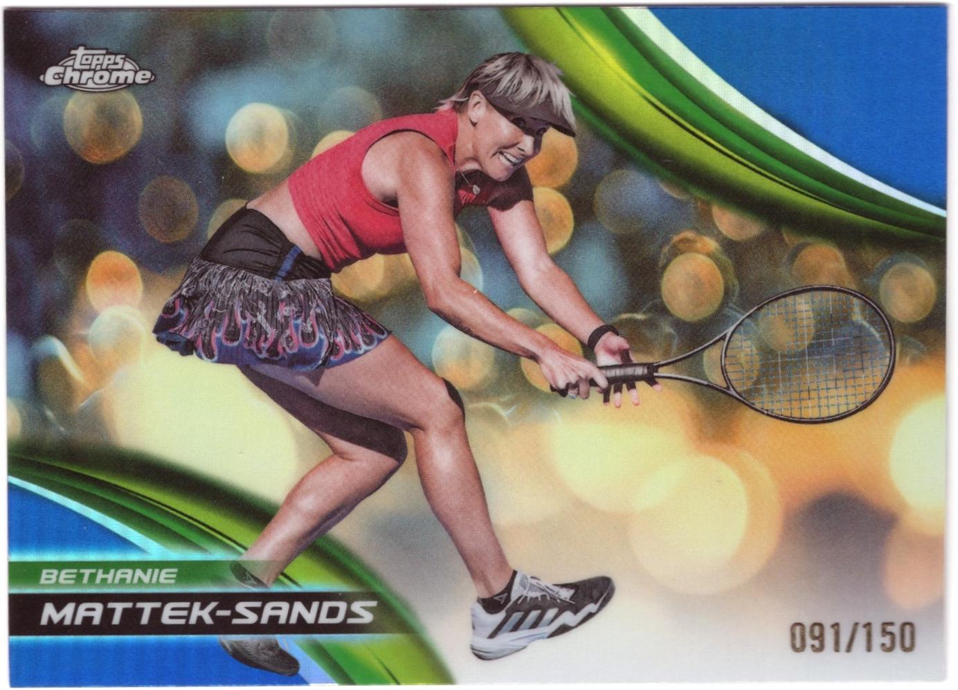 Bethanie Mattek-Sands [Blue Refractor] #251