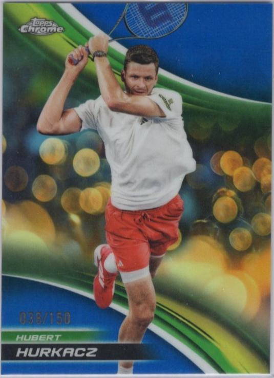 Hubert Hurkacz [Blue Refractor] #18