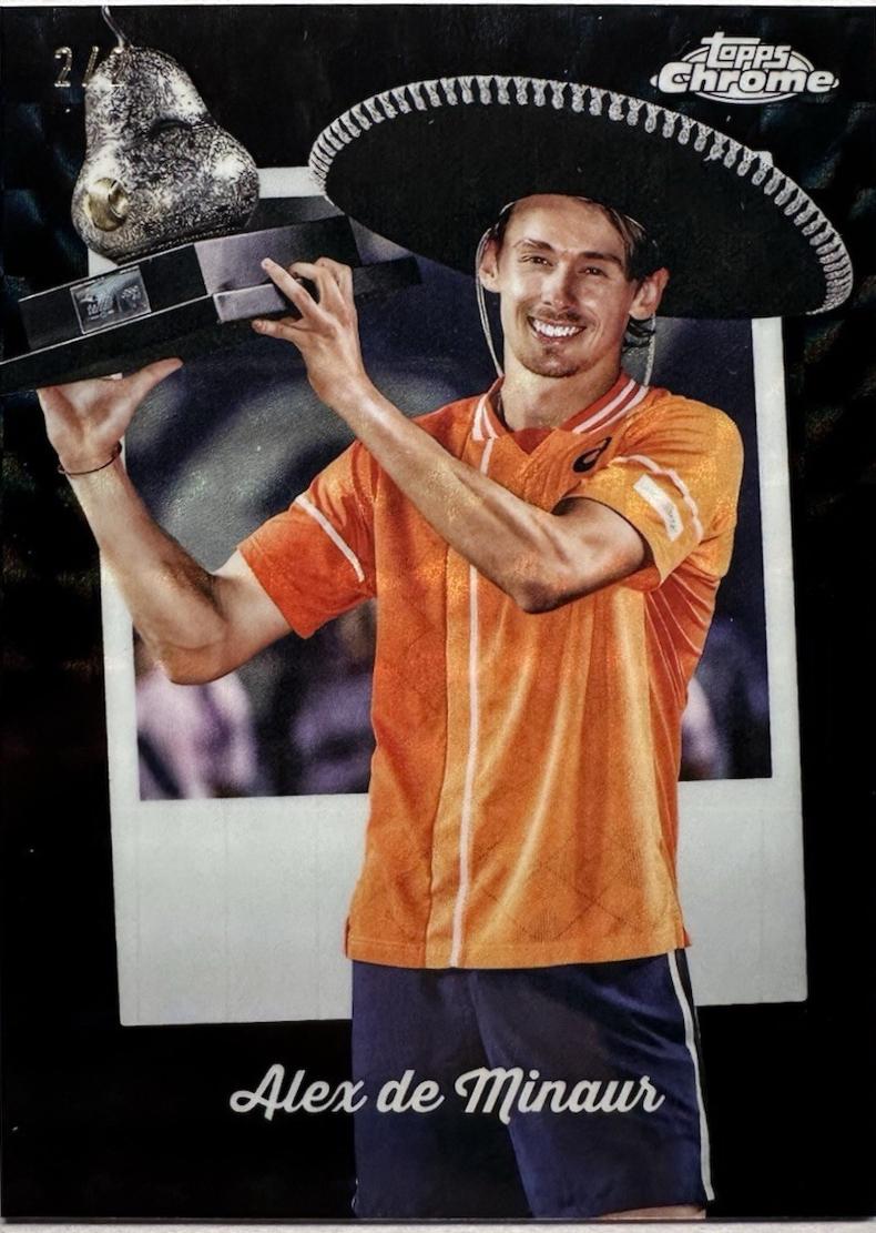 Alex de Minaur [Black Geometric] #CTD-20