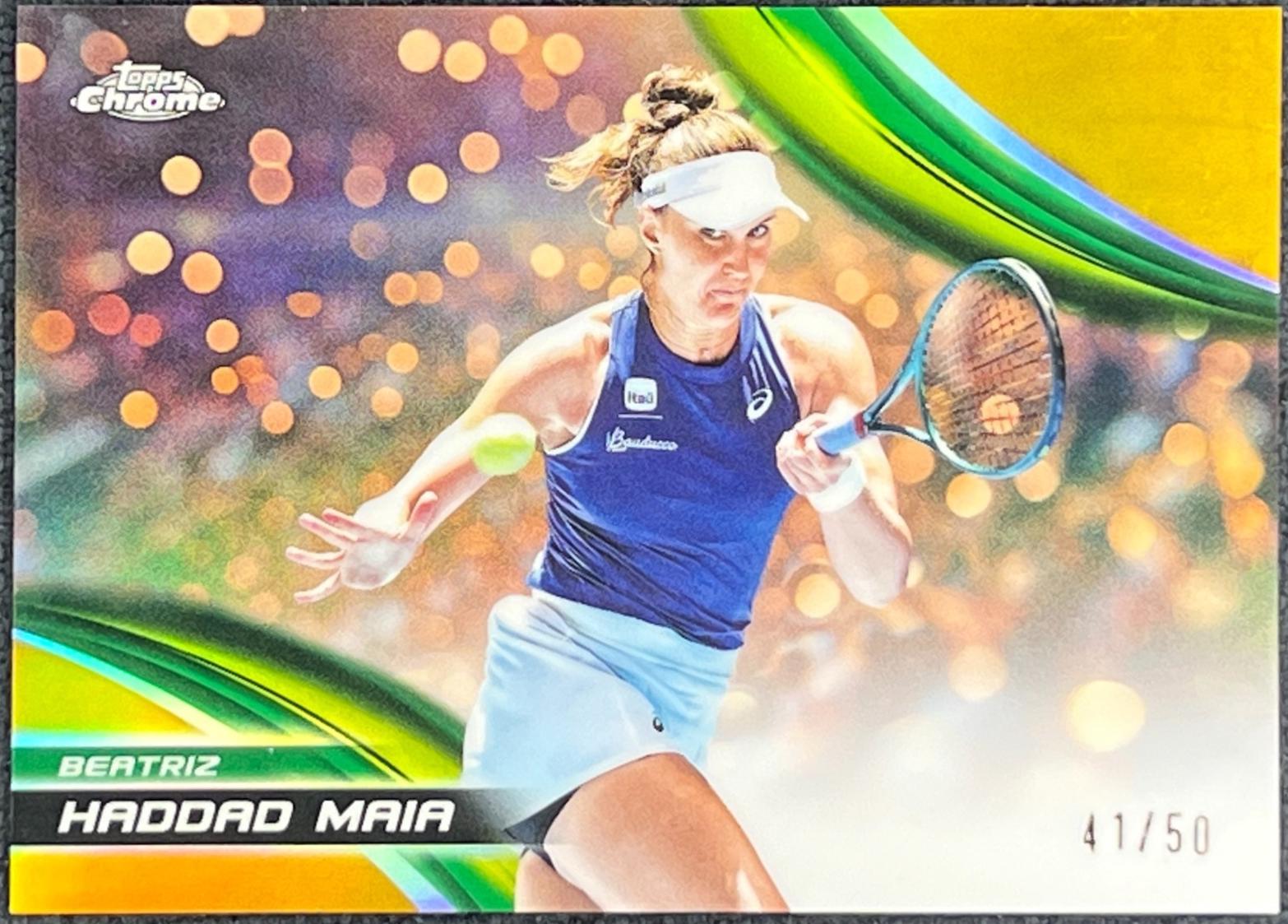 Beatriz Haddad Maia [Gold Refractor] #13