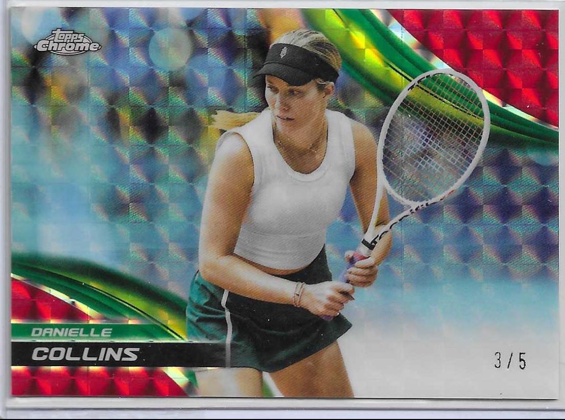Danielle Collins [Red Geometric Refractor] #15