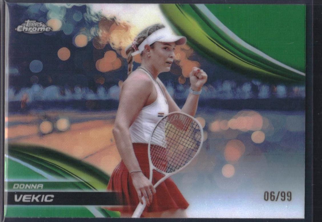 Donna Vekic [Green Refractor] #31
