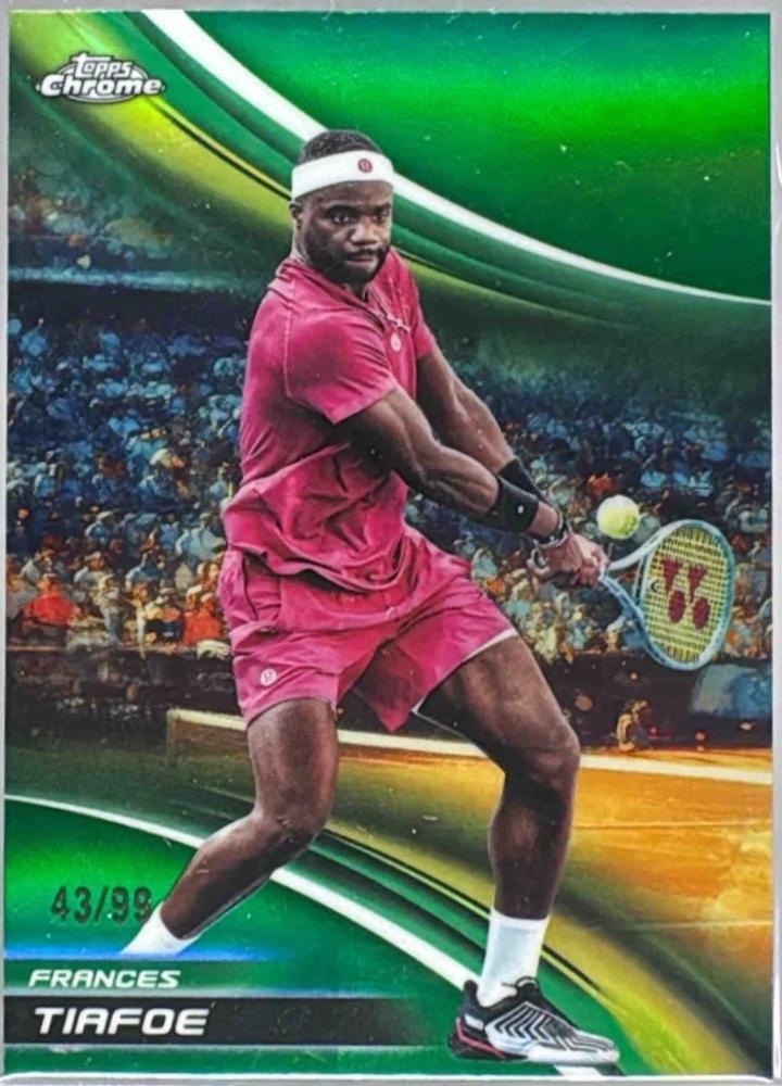 Frances Tiafoe [Green Refractor] #22