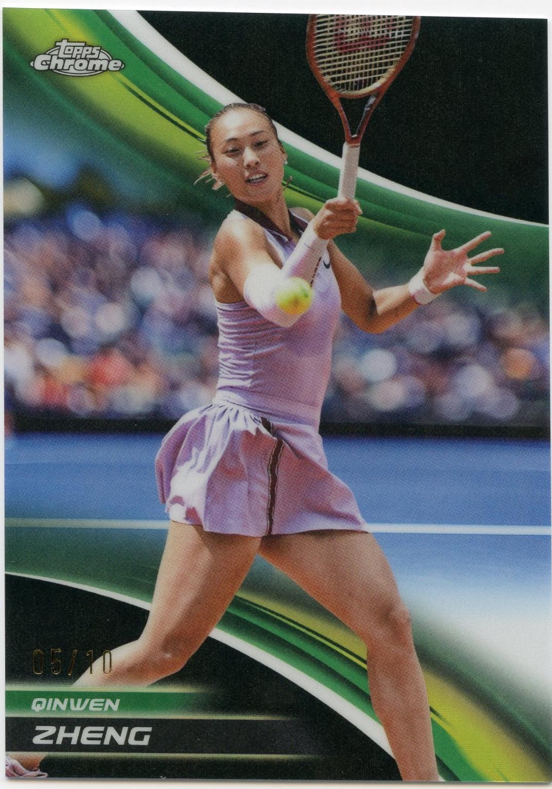 Qinwen Zheng [Black Refractor] #8